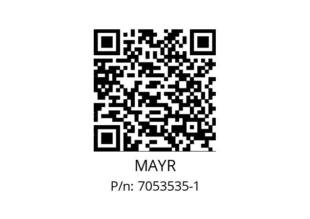   MAYR 7053535-1