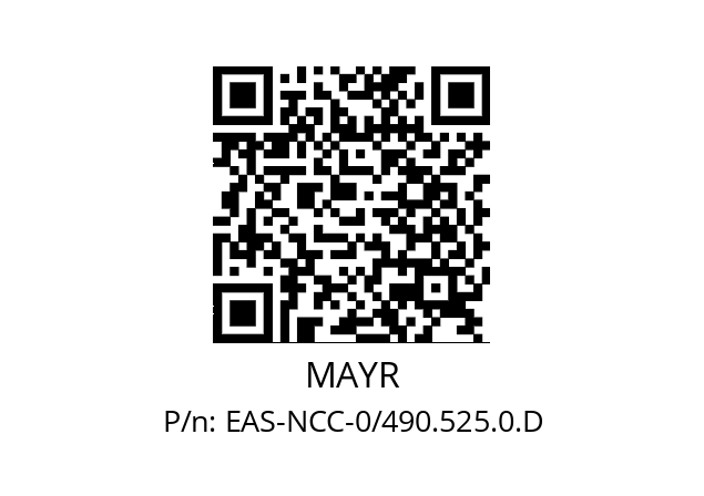   MAYR EAS-NCC-0/490.525.0.D