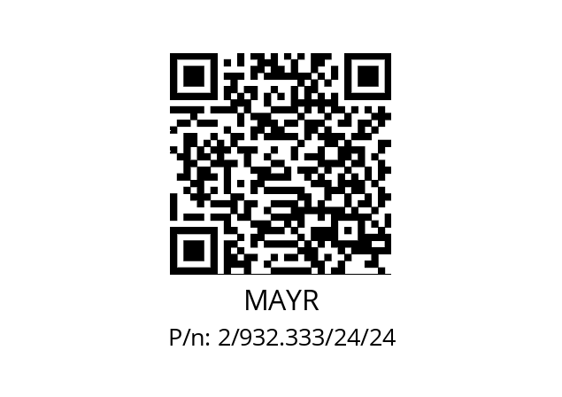   MAYR 2/932.333/24/24