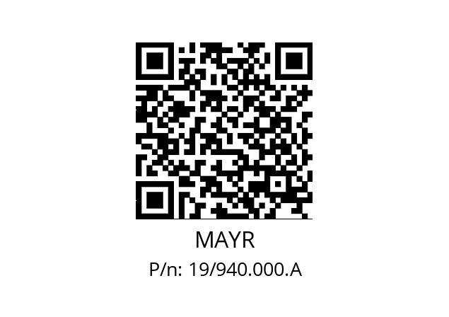   MAYR 19/940.000.A