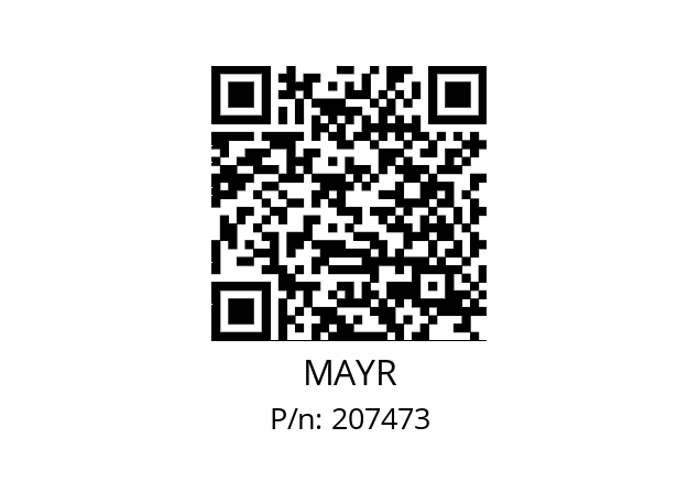   MAYR 207473