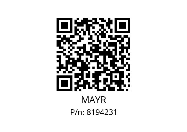   MAYR 8194231