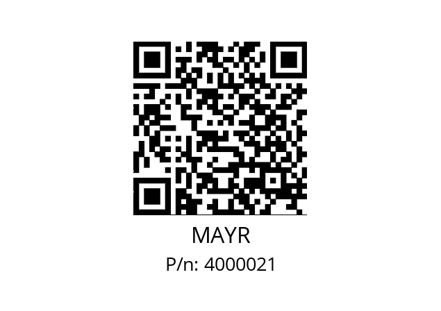   MAYR 4000021