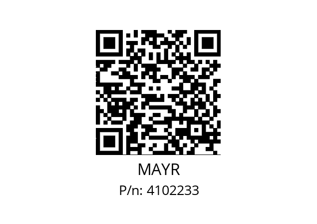   MAYR 4102233