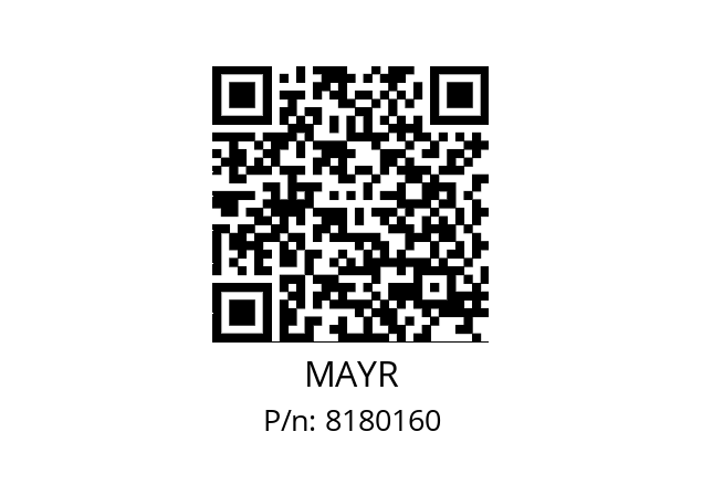   MAYR 8180160