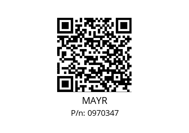   MAYR 0970347