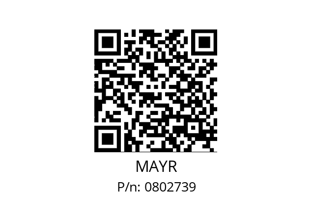   MAYR 0802739