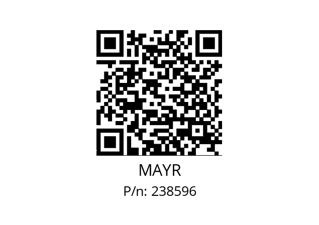   MAYR 238596