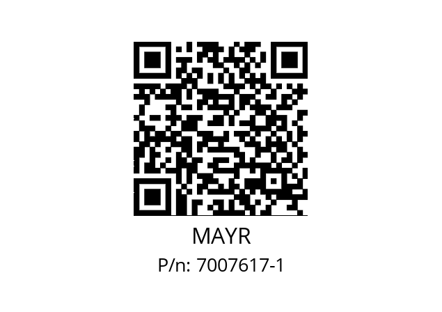   MAYR 7007617-1