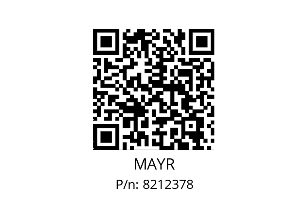   MAYR 8212378