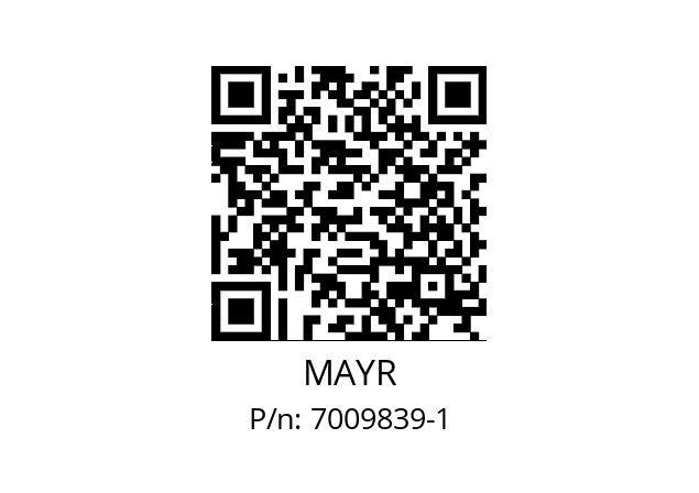   MAYR 7009839-1