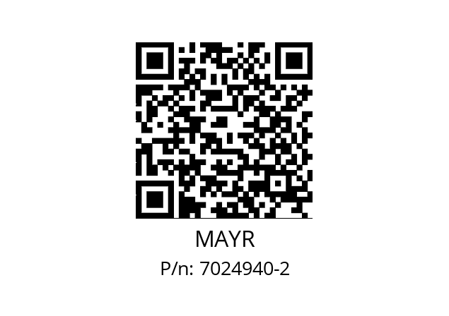   MAYR 7024940-2