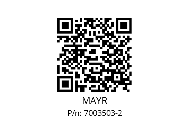   MAYR 7003503-2