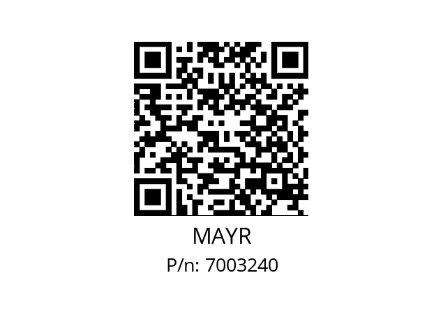   MAYR 7003240