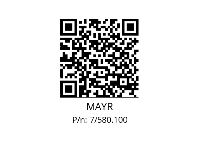   MAYR 7/580.100