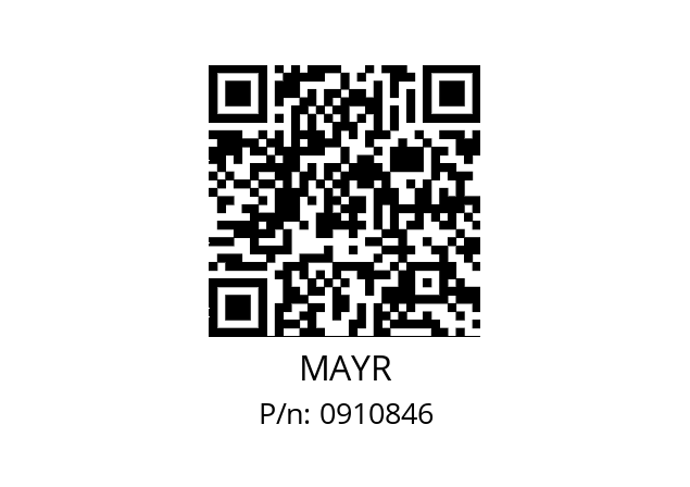   MAYR 0910846