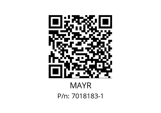   MAYR 7018183-1