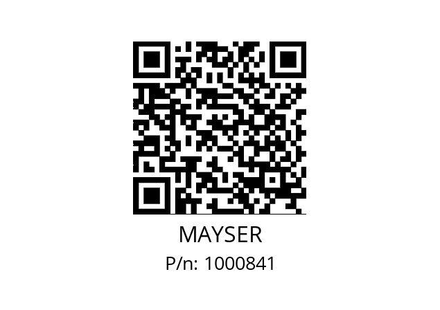   MAYSER 1000841