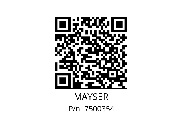   MAYSER 7500354