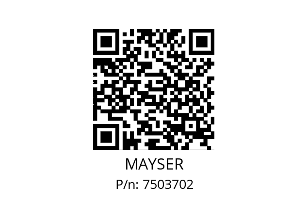   MAYSER 7503702