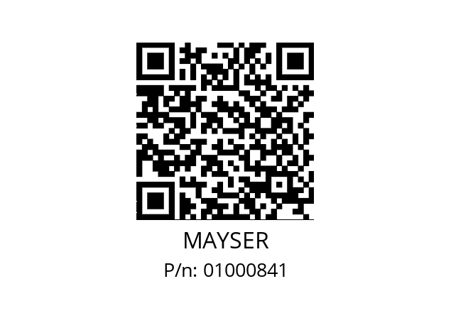   MAYSER 01000841