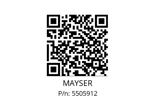   MAYSER 5505912