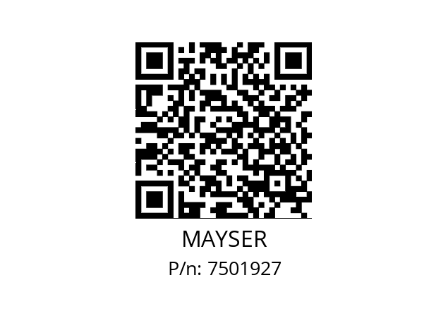   MAYSER 7501927