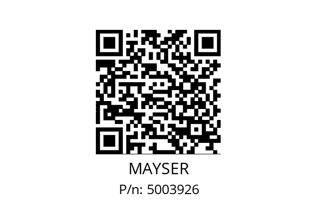   MAYSER 5003926