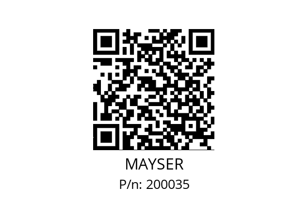   MAYSER 200035