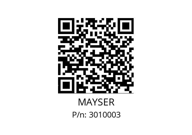   MAYSER 3010003