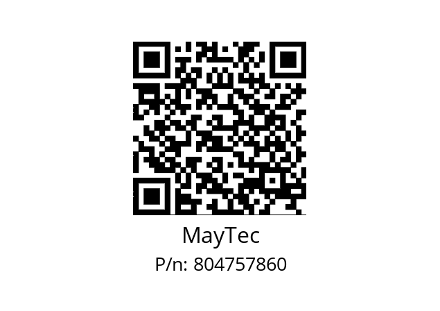   MayTec 804757860