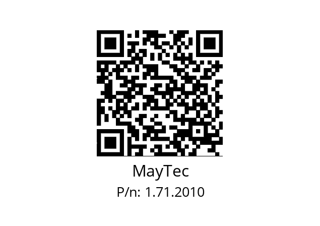   MayTec 1.71.2010