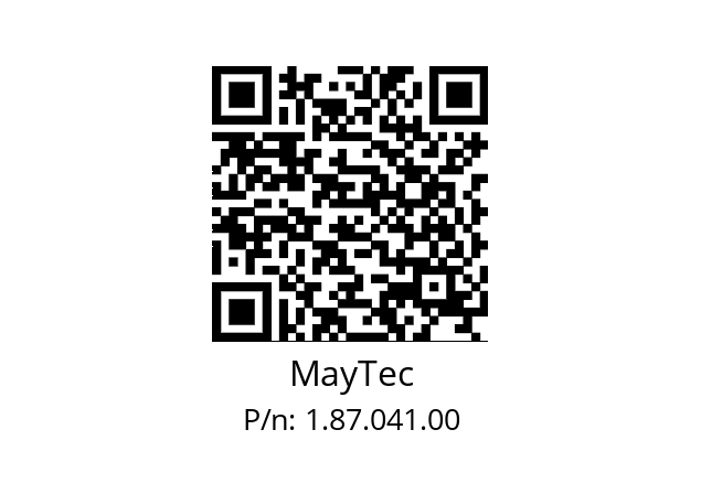   MayTec 1.87.041.00