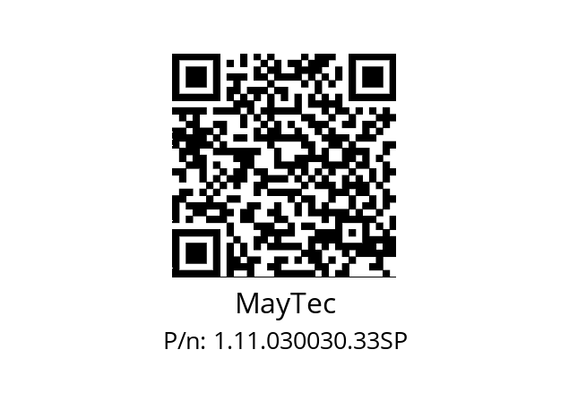   MayTec 1.11.030030.33SP