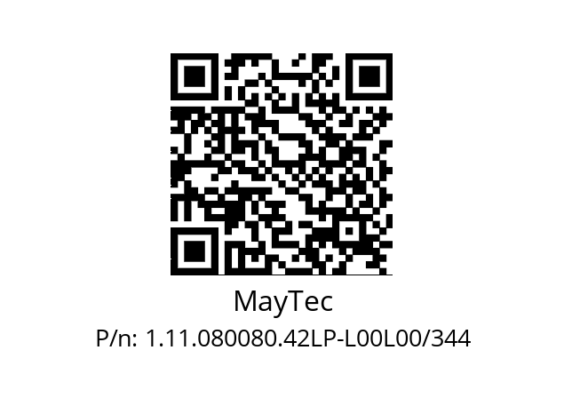   MayTec 1.11.080080.42LP-L00L00/344