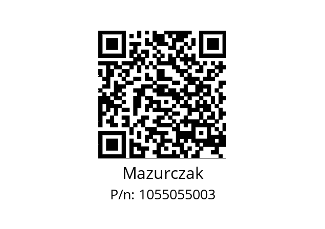   Mazurczak 1055055003