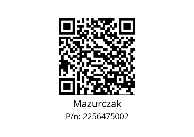   Mazurczak 2256475002