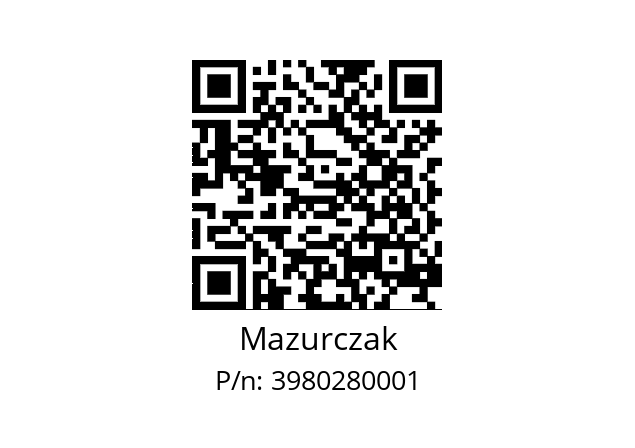   Mazurczak 3980280001