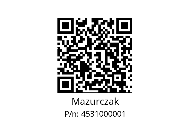   Mazurczak 4531000001