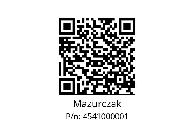   Mazurczak 4541000001