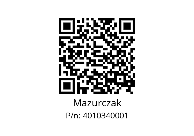   Mazurczak 4010340001