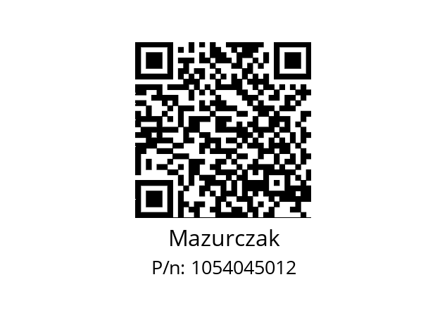   Mazurczak 1054045012