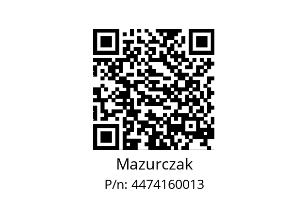   Mazurczak 4474160013