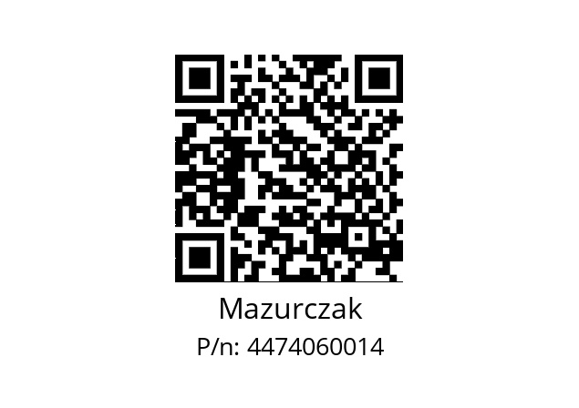   Mazurczak 4474060014