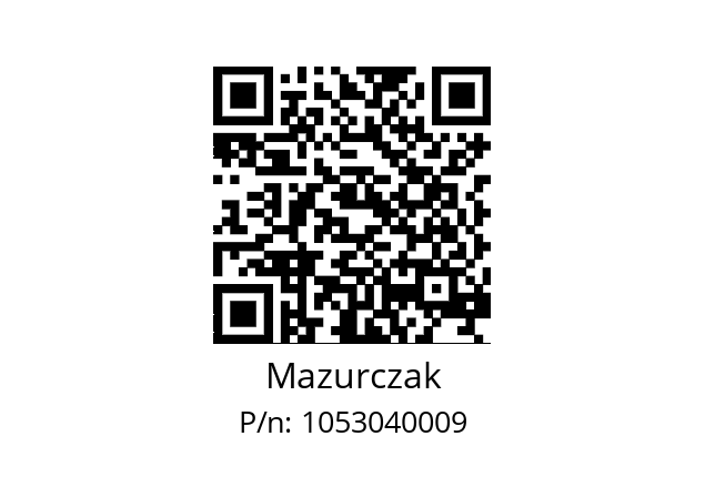   Mazurczak 1053040009