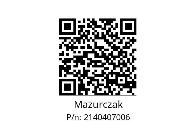   Mazurczak 2140407006