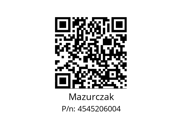   Mazurczak 4545206004