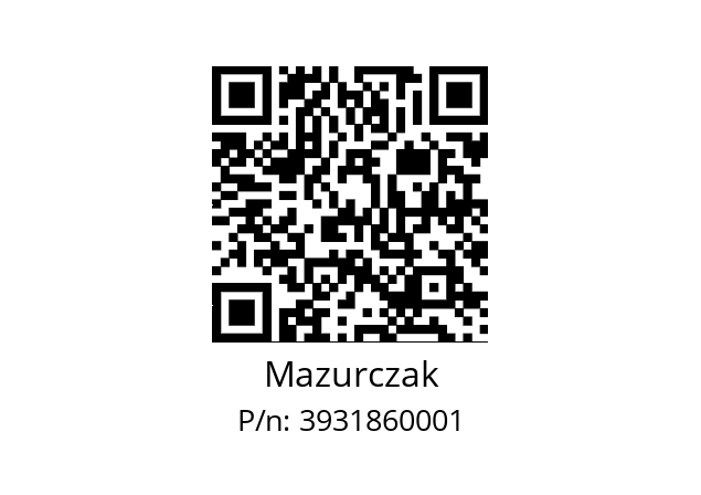   Mazurczak 3931860001