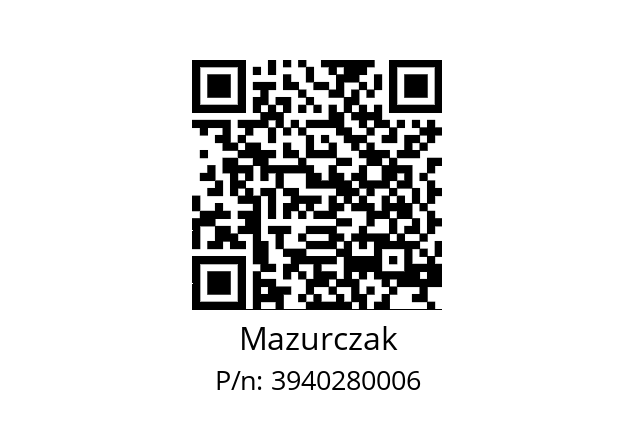   Mazurczak 3940280006