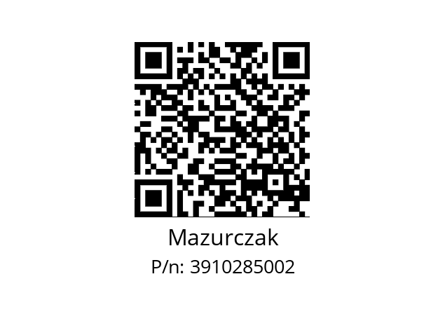   Mazurczak 3910285002